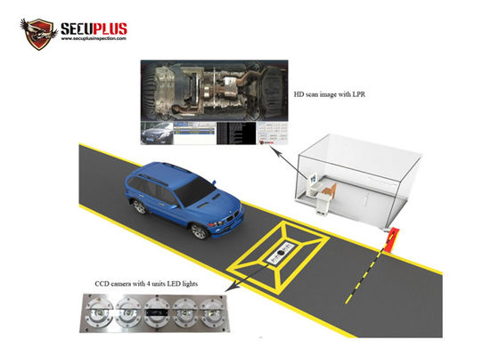 100W RS232 تحت ماسح مراقبة المركبات 5000 * 2048 بكسل