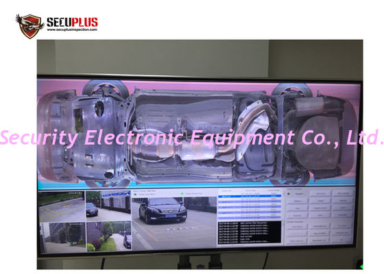 تحت نظام فحص المركبات مع Line Scan CCD ، IP68 UVSS / UVIS تحت نظام فحص ومراقبة فحص المركبات