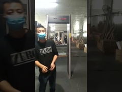 بوابة كاشف معادن SPW-IIIC مع ميزان حرارة